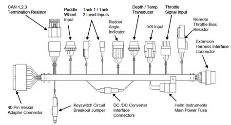 smartcraft 6 way junction box|mercury 14 pin harness diagram.